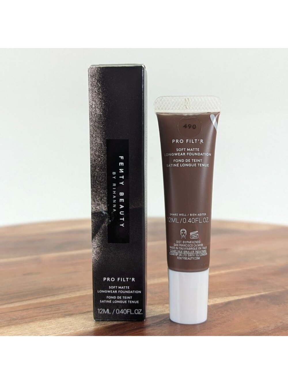 Fenty Beauty Pro Filt'r Soft Matte Longwear Foundation Shade 490 12ml / 0.40 oz